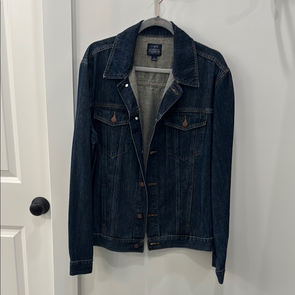 J. Crew Dark Blue Denim Jacket